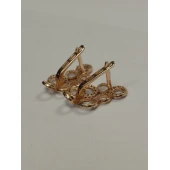 Cercei din aur Proba 585 Masa 3,02 gr