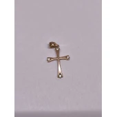 Cruce din Aur Proba 585* 1.08 Gr