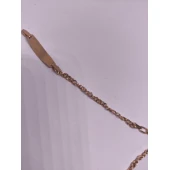Brățară  proba 585 masa  1,86gr