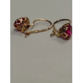 Cercei din aur proba 585 Masa 2,09 gr