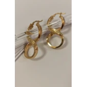 Cercei Din Aur Proba 750* 3.74 gr