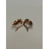 Cercei din aur Proba 585 Masa 4,36 gr