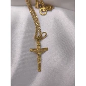 Lant Cu Cruce Din Aur Proba 585* 2,95 gr