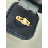 Inel din Aur Proba 585* 1,83 gr
