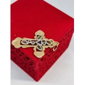 Cruce din aur  585 4,85  gr