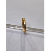 Verighetă din aur proba 585*-1,29 gr