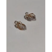 Cercei din aur proba 585 3,63 gr