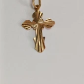 Cruce Din Aur Proba 585*  0,70 gr