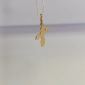 Cruce Din Aur Proba 585*  0,70 gr