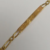 Bratara din aur 750* 8.10 gr.