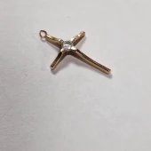 Cruce Din Aur Proba 585* 1.32 gr