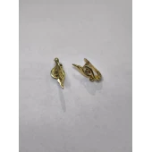 Cercei din aur proba 585* 2,66 gr