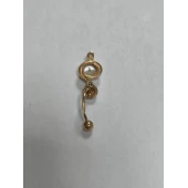 Pirsing Din Aur Proba 585 2,25 gr