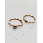 Cercei Din Aur Proba 585* Masa 1,23 gr