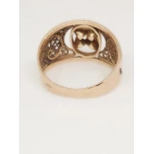 Inel cu Diamant din Aur 583* 5.94 gr