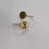 Cercei din aur proba 585*-5,75 gr