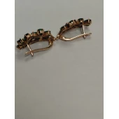 Cercei din aur Proba 585 Masa 6,07 gr