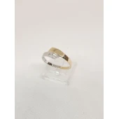 Inel cu Diamante din Aur Proba 585* 1.83 gr