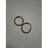 Cercei din aur proba 585* 0,59 gr
