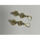 Cercei din aur Proba 585 4.41gr