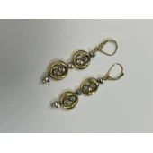 Cercei din aur Proba 585 4.41gr