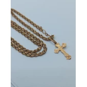 Lant cu Cruce din Aur Proba 585* 3.02 gr