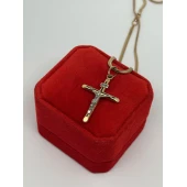 Lant cu cruce din aur  585* 5,89gr