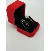 Cercei din aur 585* 2.22gr