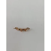 Cercel din aur proba 375* 0.54 gr