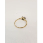 Inel cu Diamante din Aur Proba 750* 2.42 gr