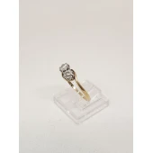 Inel cu Diamante din Aur Proba 750* 2.42 gr
