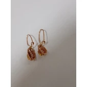 Cercei Din Aur Proba 585, 1,06 gr.