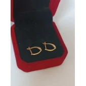 Cercei din aur proba 585* 1.14gr