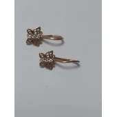 Cercei din aur proba 585* 0,76gr