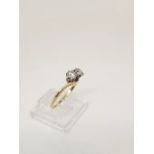 Inel cu Diamante din Aur Proba 750* 2.42 gr