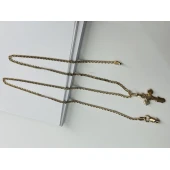 Lant Cu Cruce Din Aur  585*  4,75 gr