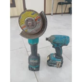 Makita Polizor Unghiular DGA454 + Masina De Insurubat Cu Impact DTD146