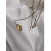 Fragmentat Lant Din Aur Proba 585* 1,17 gr