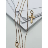 Lant cu Cruce Aur Proba 585* 1.72 gr