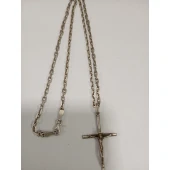 Lant Cu Cruce Din Argint Proba 925* 15.06 gr