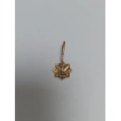 Cercel din aur proba 585* 0.74 gr