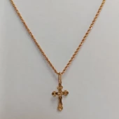 Lanţ cu cruce 585*