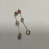 Cercei Din Aur Proba 585*1,52gr