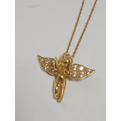 Lant Cu Pandativ Din Aur Proba 585* 3.17 Gr