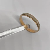 Verighetă din aur proba 585*-2,15 gr