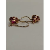 Cercei din aur proba 585 Masa 2,09 gr