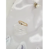 Inel din Aur cu Diamant Proba 585* 1.14 gr