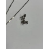 Set Lant Cercei Cruce din Aur Proba 585*  6.78 gr