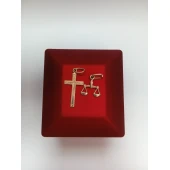 Pandativ Si Cruce Din Aur Proba 585 1,81gr