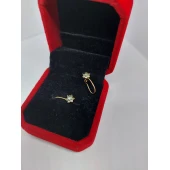 Cercei din aur proba 585* 1.02 gr.